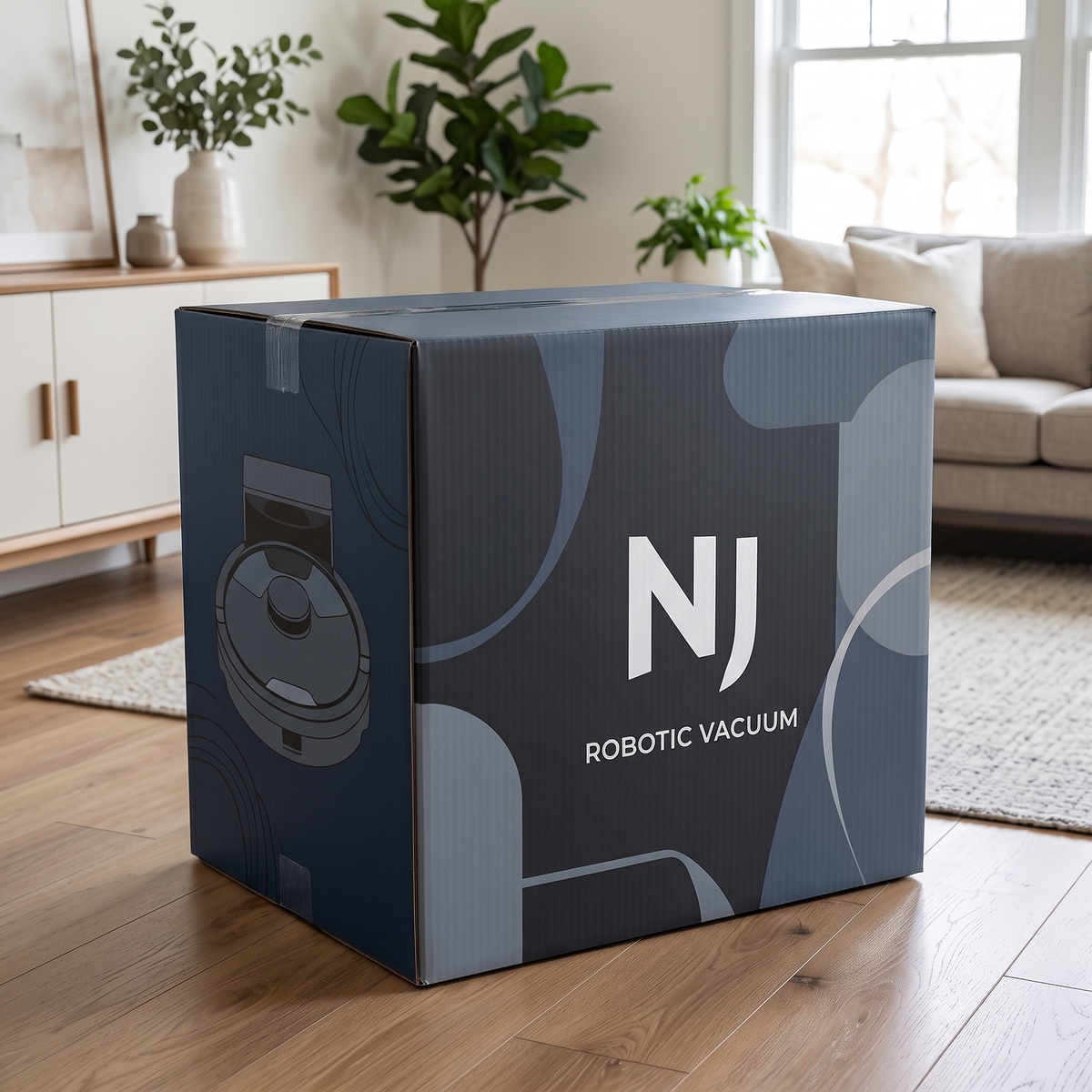 2-in-1 Robot Vacuum and Mop